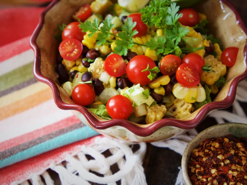 Bowl mit Ofengemüse